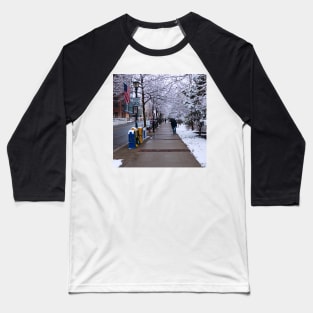 Snowy canopy Baseball T-Shirt